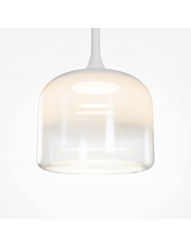Single pendant lamps - Maytoni Spirito LED pendant lamp 1600lm 3000K White MOD286PL-L18W3K. - product kolory-swiatla.pl 10
