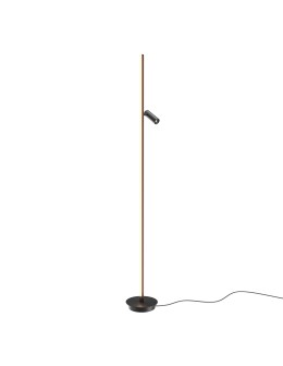 Maytoni Thin LED Floor Lamp 800lm 3000K Black MOD395FL-L28B3K.