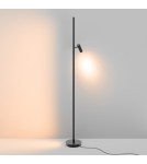Floor lamps - Maytoni Thin LED Floor Lamp 800lm 3000K Black MOD395FL-L28B3K. - product 6