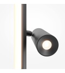 Floor lamps - Maytoni Thin LED Floor Lamp 800lm 3000K Black MOD395FL-L28B3K. - product 7