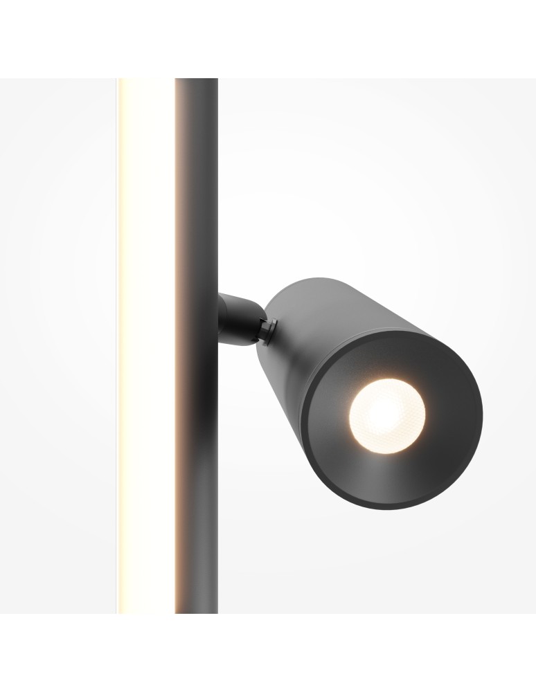 Floor lamps - Maytoni Thin LED Floor Lamp 800lm 3000K Black MOD395FL-L28B3K. - product kolory-swiatla.pl 7