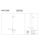 Floor lamps - Maytoni Thin LED Floor Lamp 800lm 3000K Black MOD395FL-L28B3K. - product 9