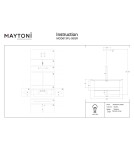 Classic pendant lamps - Maytoni Bergamo Pendant Lamp 5xE27 Black MOD613PL-05GR - product 7