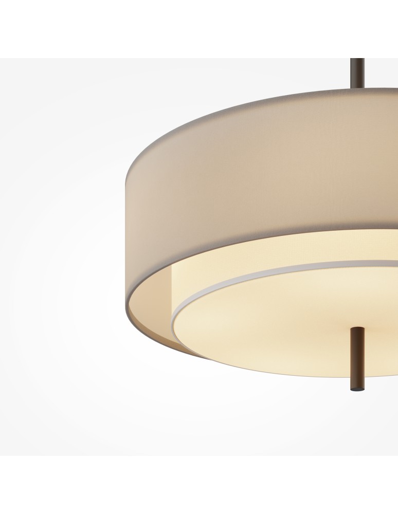 Classic pendant lamps - Maytoni Bergamo Pendant Lamp 5xE27 Black MOD613PL-05GR1 - product kolory-swiatla.pl 5