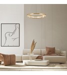 Glamour pendant lamps - Maytoni Krone LED pendant lamp 2340lm 3000K Brass P097PL-L36BS3K1. - product 2