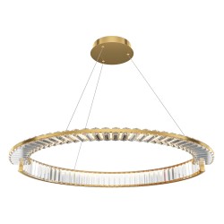 Maytoni Krone Lampa wisząca LED 2925lm 3000K Mosiądz P097PL-L45BS3K