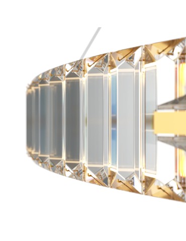 Maytoni Krone LED pendant lamp 2925lm 3000K Brass P097PL-L45BS3K. - product 2