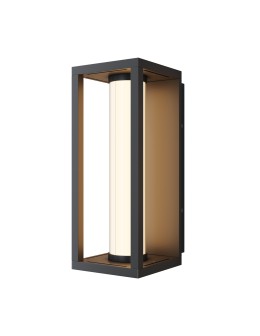Maytoni Expo Outdoor LED Wall Lamp 650lm 3000K Black O480WL-L12B3K.
