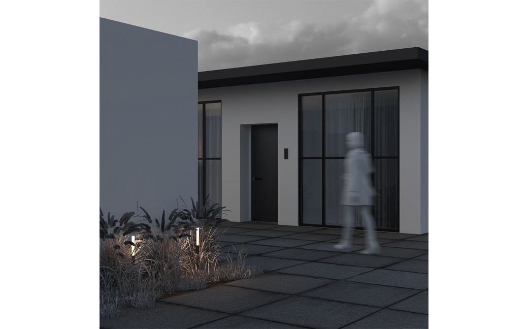 Maytoni Flare Zewnętrzna Stojąca z Klinem LED 250lm 3000K Grafit O487FL-L3GF3K