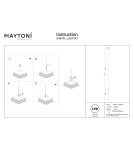 Garden lamps driven into the ground (with wedge) - Maytoni Flare Outdoor Standing with LED Wedge 250lm 3000K Graphite O487FL-L3GF3K1. - product 9