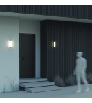 Outdoor wall lamps - Maytoni Rounge Outdoor LED Wall Lamp 600lm 3000K Black O482WL-L12B3K. - product 3