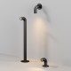 Maytoni Sleek Zewnętrzna Stojąca Słupek Ogrodowy Wysoki LED 150lm 3000K Grafit O477FL-L2GF3K
