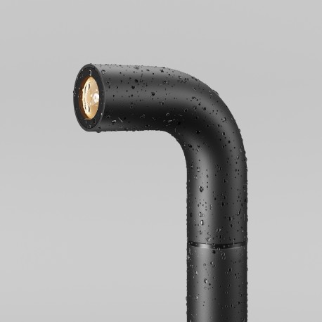 Maytoni Sleek Zewnętrzna Stojąca Słupek Ogrodowy Wysoki LED 150lm 3000K Grafit O477FL-L2GF3K