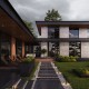 Maytoni Sleek Zewnętrzna Stojąca Słupek Ogrodowy Niski LED 150lm 3000K Grafit O477FL-L2GF3K1