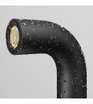 Standing garden lamps - Maytoni Sleek Outdoor Standing Garden Pole Low LED 150lm 3000K Graphite O477FL-L2GF3K1 - product 6