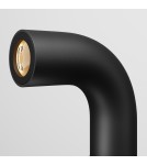 Standing garden lamps - Maytoni Sleek Outdoor Standing Garden Pole Low LED 150lm 3000K Graphite O477FL-L2GF3K1 - product 7