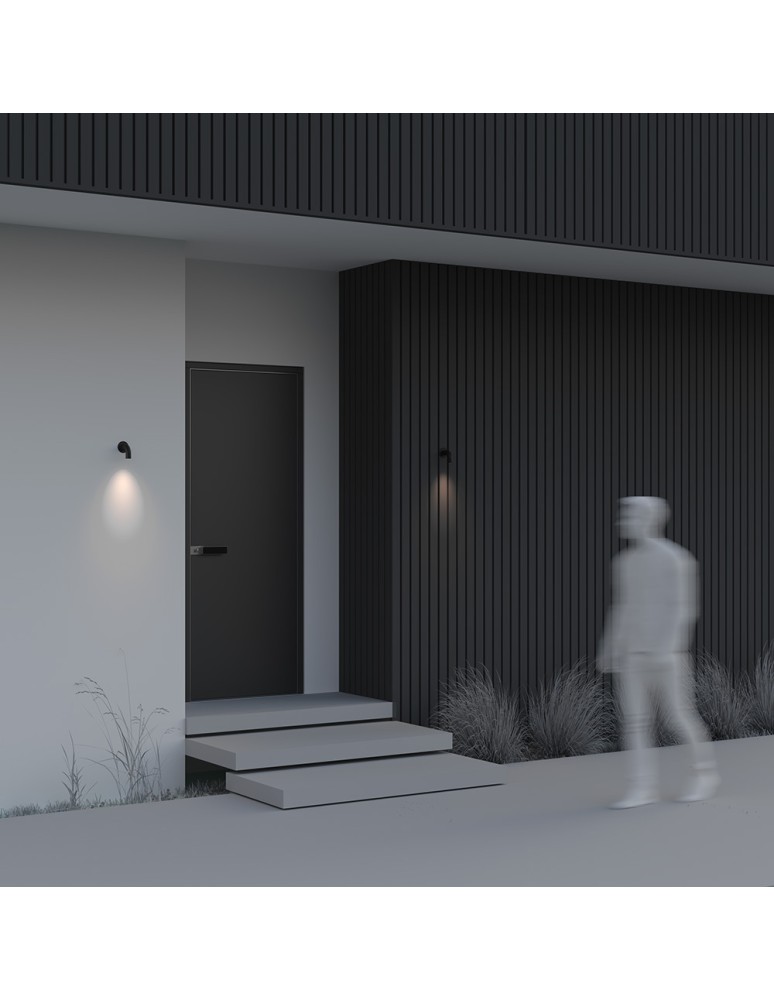 Outdoor wall lamps - Maytoni Sleek Outdoor LED Wall Lamp 150lm 3000K Graphite O477WL-L2GF3K. - product kolory-swiatla.pl 4