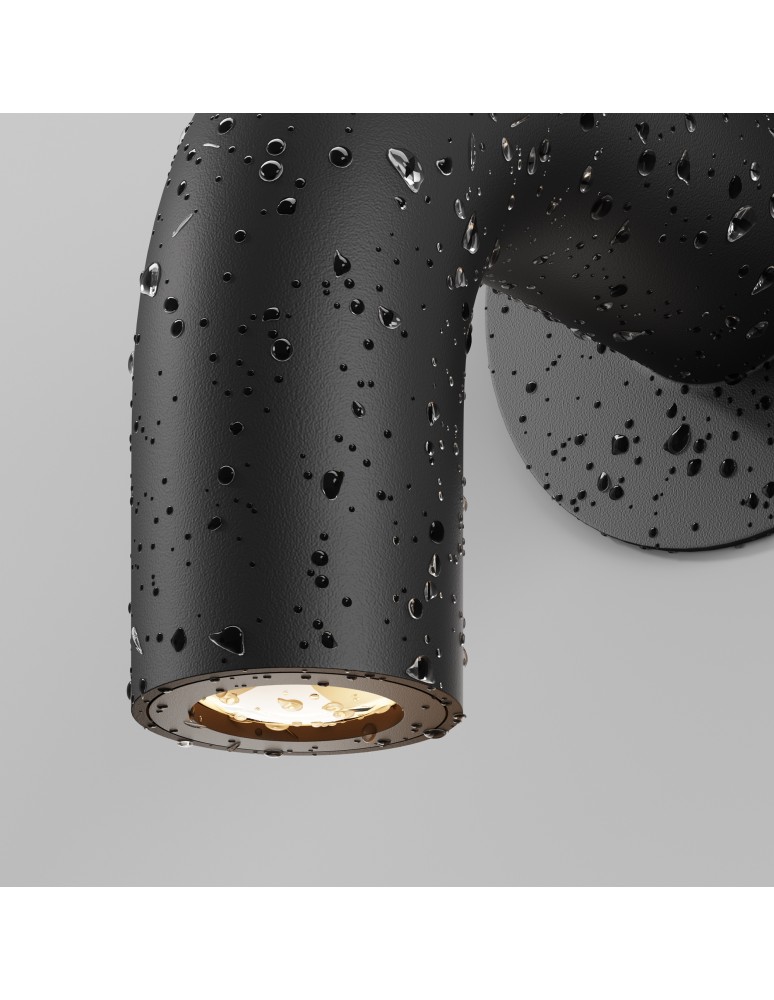 Outdoor wall lamps - Maytoni Sleek Outdoor LED Wall Lamp 150lm 3000K Graphite O477WL-L2GF3K. - product kolory-swiatla.pl 6