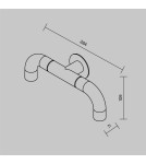 Outdoor wall lamps - Maytoni Sleek Outdoor LED Wall Lamp 300lm 3000K Graphite O477WL-L4GF3K. - product 2