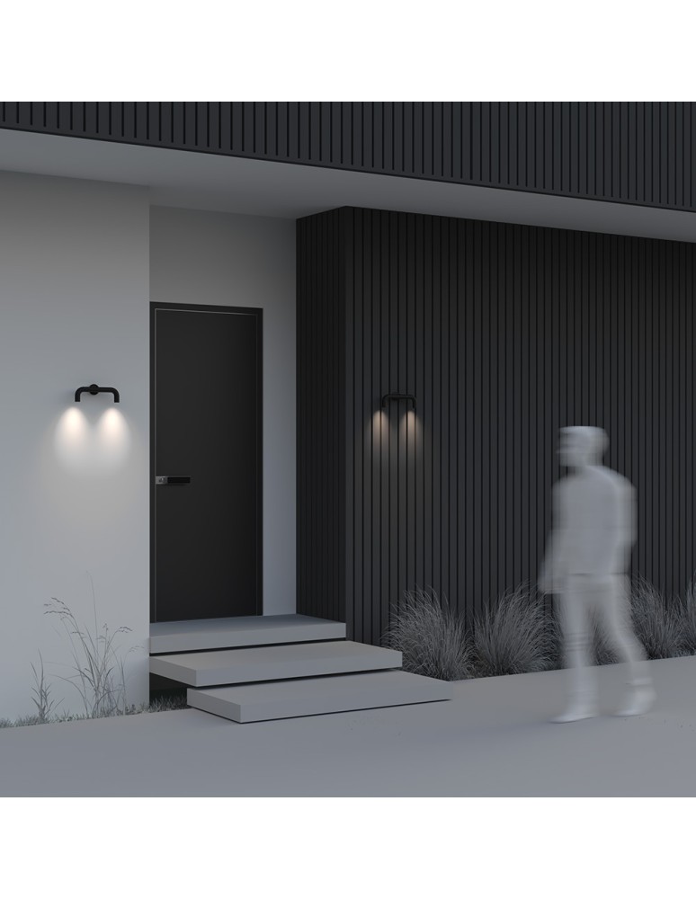 Outdoor wall lamps - Maytoni Sleek Outdoor LED Wall Lamp 300lm 3000K Graphite O477WL-L4GF3K. - product kolory-swiatla.pl 4