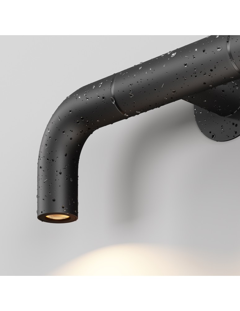 Outdoor wall lamps - Maytoni Sleek Outdoor LED Wall Lamp 300lm 3000K Graphite O477WL-L4GF3K. - product kolory-swiatla.pl 6
