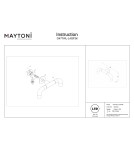 Outdoor wall lamps - Maytoni Sleek Outdoor LED Wall Lamp 300lm 3000K Graphite O477WL-L4GF3K. - product 9