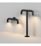 Standing garden lamps - Maytoni Sleek Outdoor Standing Garden Pole Double Moving LED 300lm 3000K Graphite O477FL-L4GF3K - product 5