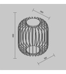 Standing garden lamps - Maytoni Wisp Outdoor Garden Standing Decorative LED 850lm 3000K Graphite O478FL-L18GF3K. - product 2