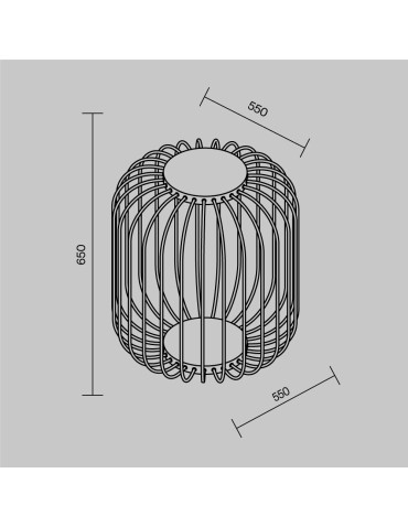 Maytoni Wisp Zewnętrzna Stojąca Ogrodowa Dekoracyjna LED 850lm 3000K Grafit O478FL-L18GF3K - produkt 2