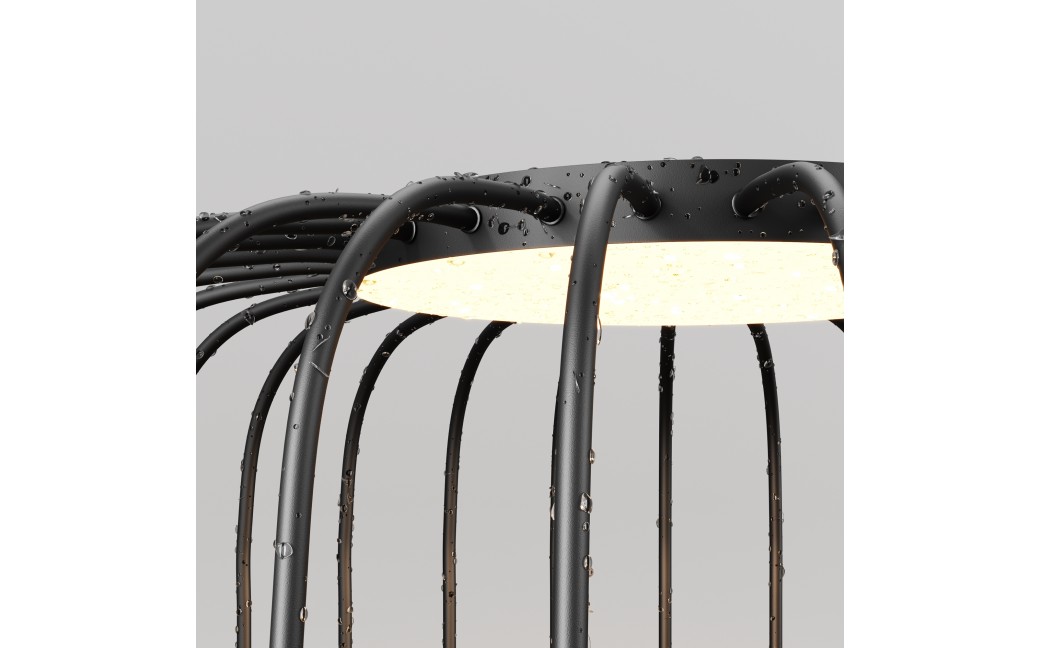 Maytoni Wisp Zewnętrzna Stojąca Ogrodowa Dekoracyjna LED 850lm 3000K Grafit O478FL-L18GF3K