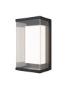 View Maytoni Baker Street Outdoor LED Wall Lamp 420lm 3000K Black O021WL-L10B3K.