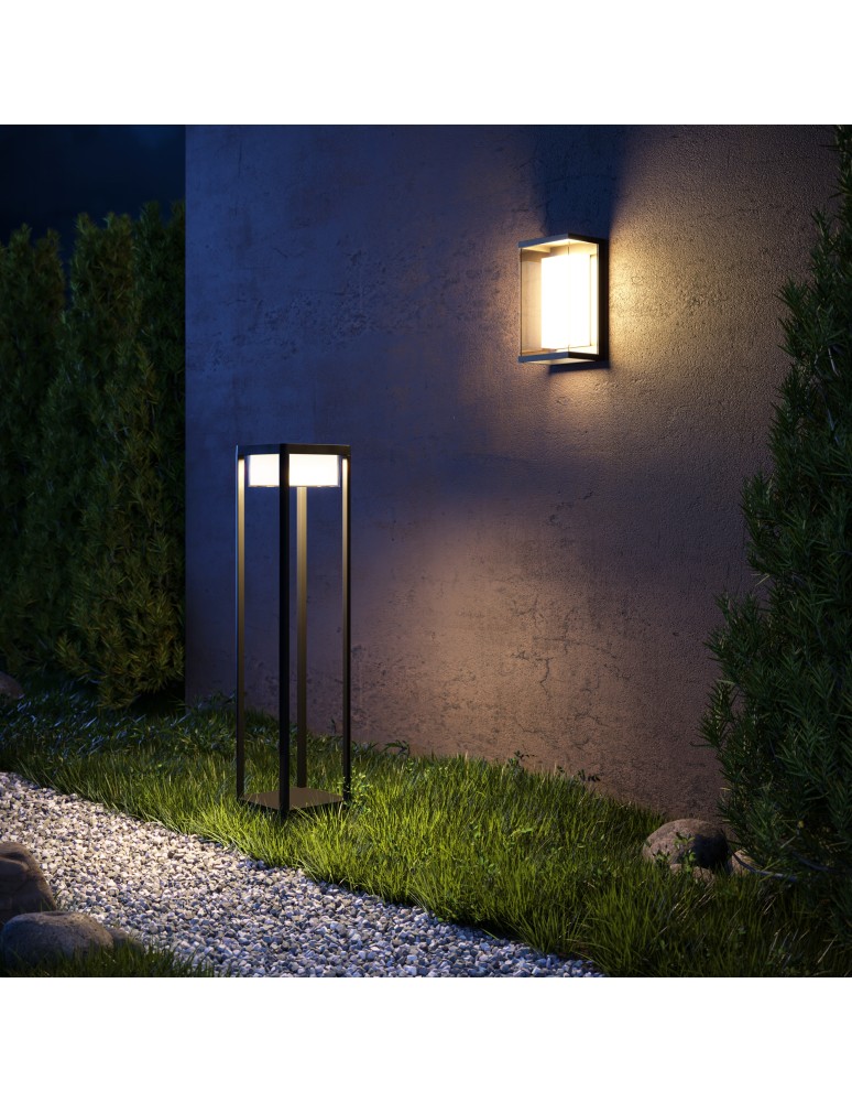 Outdoor wall lamps - Maytoni Baker Street Outdoor LED Wall Lamp 420lm 3000K Black O021WL-L10B3K. - product kolory-swiatla.pl 3