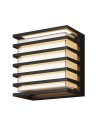 View Maytoni Downing Street Outdoor LED Wall Lamp 380lm 3000K Black O020WL-L10B3K.