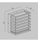 Outdoor wall lamps - Maytoni Downing Street Outdoor LED Wall Lamp 380lm 3000K Black O020WL-L10B3K. - product 2