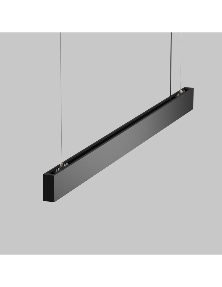 Pendant lamps over the island - Maytoni BASIS LED pendant lamp 2310lm 2700K-6000K Black P051PL-36W2.7-6K-B - product kolory-swiatla.pl 4