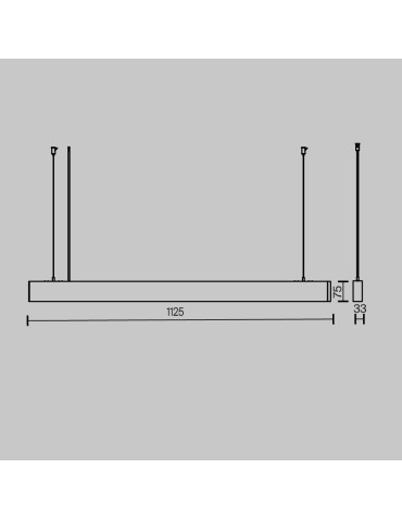 Maytoni BASIS LED pendant lamp White P051PL-36W2.7-6K-W - product 2