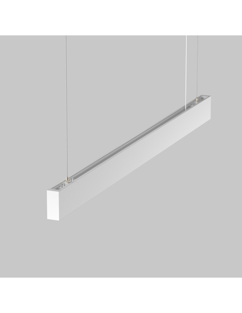 Pendant lamps over the island - Maytoni BASIS LED pendant lamp White P051PL-36W2.7-6K-W - product kolory-swiatla.pl 4