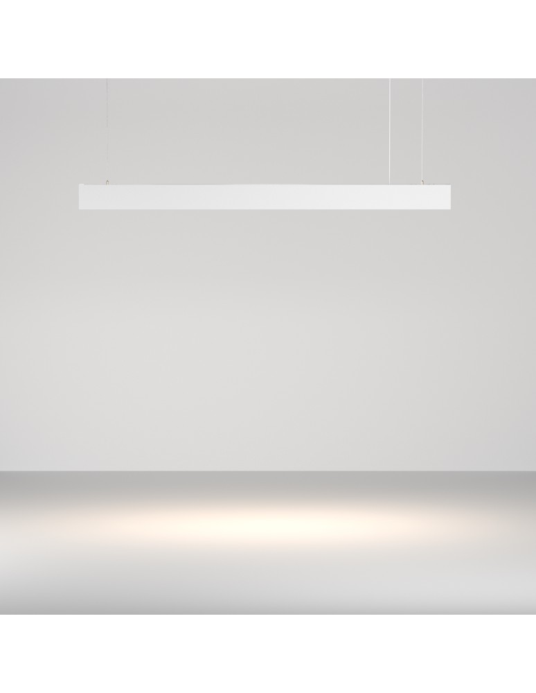 Pendant lamps over the island - Maytoni BASIS LED pendant lamp White P051PL-36W2.7-6K-W - product kolory-swiatla.pl 5