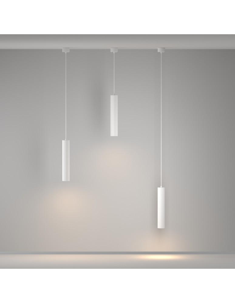 Pendant tube lamps - Maytoni Calipso Pendant Lamp 1xGU10 White P106PL-01-GU10-W. - product kolory-swiatla.pl 6