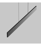 Pendant lamps over the island - Maytoni Ephoria LED pendant lamp 2470lm 2700K-6000K Black P109PL-36W2.7-6K-B - product 4