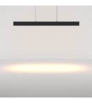 Pendant lamps over the island - Maytoni Ephoria LED pendant lamp 2470lm 2700K-6000K Black P109PL-36W2.7-6K-B - product 5