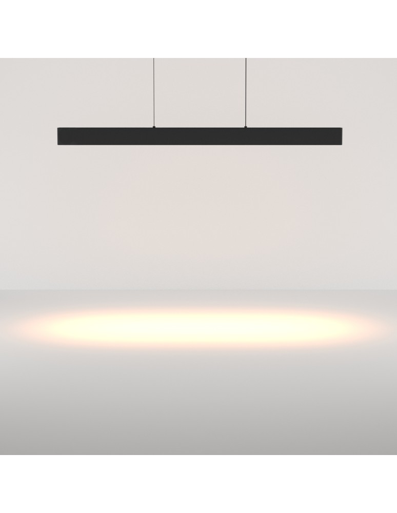 Pendant lamps over the island - Maytoni Ephoria LED pendant lamp 2470lm 2700K-6000K Black P109PL-36W2.7-6K-B - product kolory-swiatla.pl 5