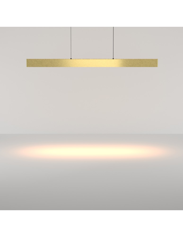 Pendant lamps over the island - Maytoni Ephoria LED pendant lamp 3000lm 2700K-6000K Brass P109PL-36W2.7-6K-BS - product kolory-swiatla.pl 5