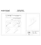 Pendant lamps over the island - Maytoni Ephoria LED pendant lamp 3000lm 2700K-6000K Brass P109PL-36W2.7-6K-BS - product 7