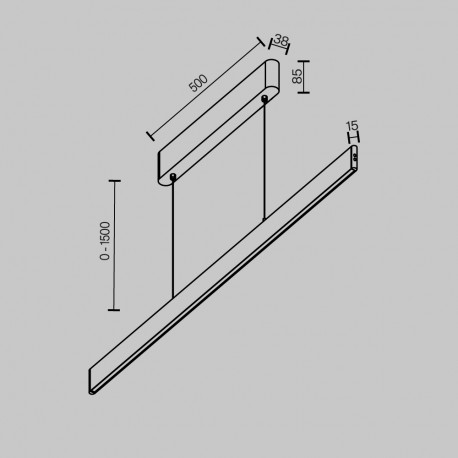 Maytoni Ephoria Lampa wisząca LED Biały P109PL-36W2.7-6K-W