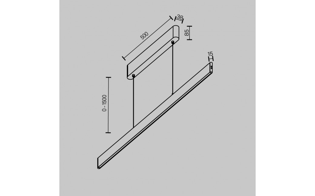 Maytoni Ephoria Lampa wisząca LED Biały P109PL-36W2.7-6K-W