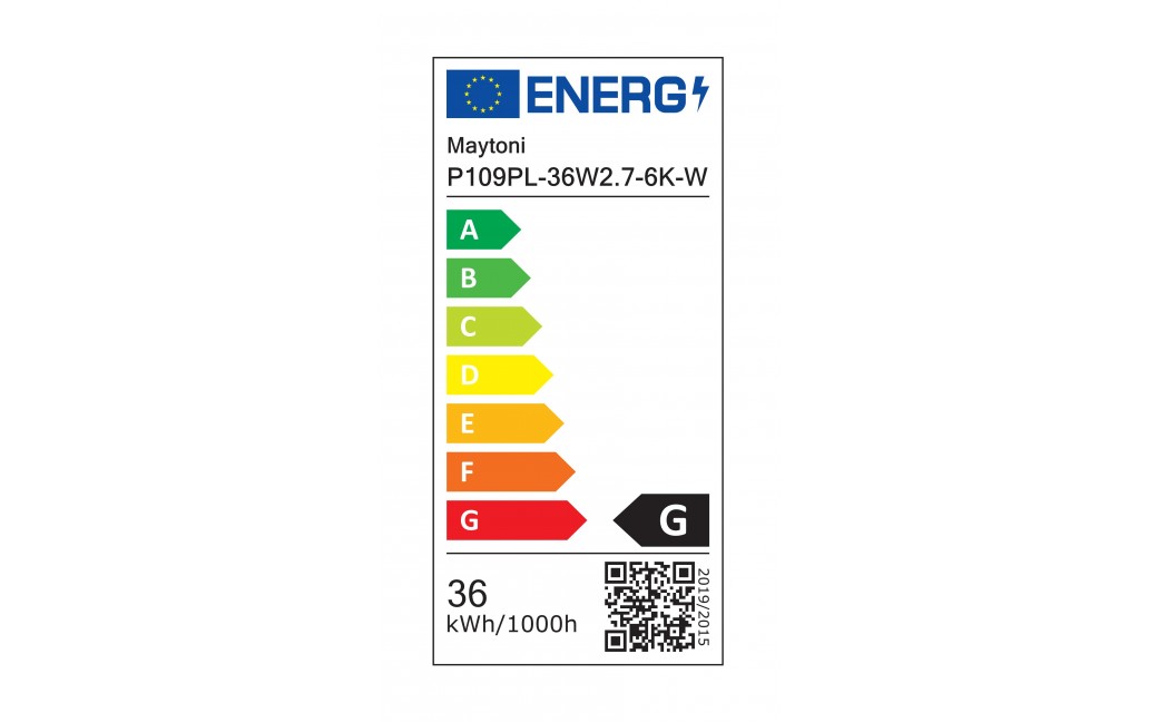Maytoni Ephoria Lampa wisząca LED Biały P109PL-36W2.7-6K-W