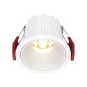 Maytoni Alfa LED Lampa wbudowana podtynkowa LED 500lm 2700K Biały DL043-01-10W2.7K-RD-W-DE