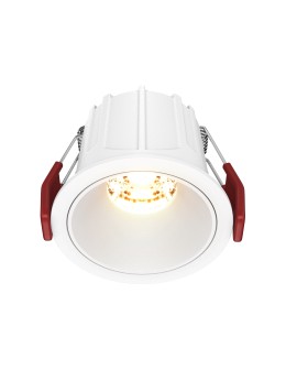 Maytoni Alfa LED Lampa wbudowana podtynkowa LED 500lm 2700K Biały DL043-01-10W2.7K-RD-W-DE