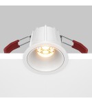 LED flush-mounted lamps - Maytoni Alfa LED Flush Mounted Lamp 500lm 2700K White DL043-01-10W2.7K-RD-W-DE - product 5
